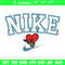 Nike red heart embroidery design, Nike embroidery, Nike design, Embroidery shirt, Embroidery file,Digital download.jpg