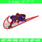 Nike Spiderman Logo embroidery design, Spiderman embroidery, Nike design, movie design, movie shirt, Digital download.jpg