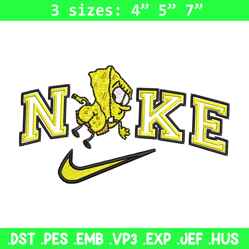 Nike spongebob embroidery design, Spongebob embroidery, Nike design, Embroidery shirt, Embroidery file, Digital download.jpg