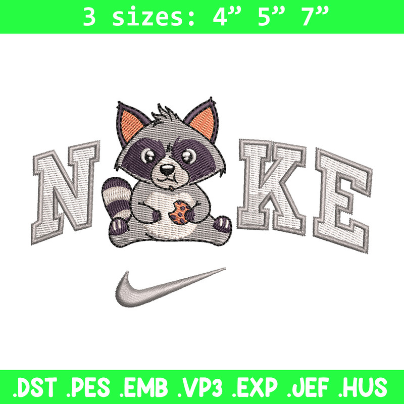 Nike squirrel embroidery design, Squirrel embroidery, Nike design, Embroidery shirt, Embroidery file, Digital download.jpg