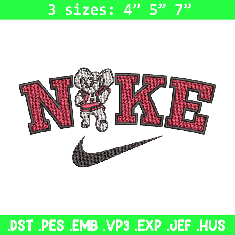 Nike x elephant embroidery design, Nike embroidery, Nike design, Embroidery file,Embroidery shirt, Digital download.jpg