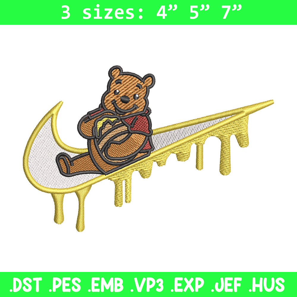 Nike x pooh embroidery design, Pooh embroidery, Nike design, Embroidery shirt, Embroidery file,Digital download.jpg