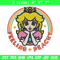 Princess Peach Feeling Peachy Embroidery design, Feeling Peachy Embroidery, Embroidery File, Digital download..jpg
