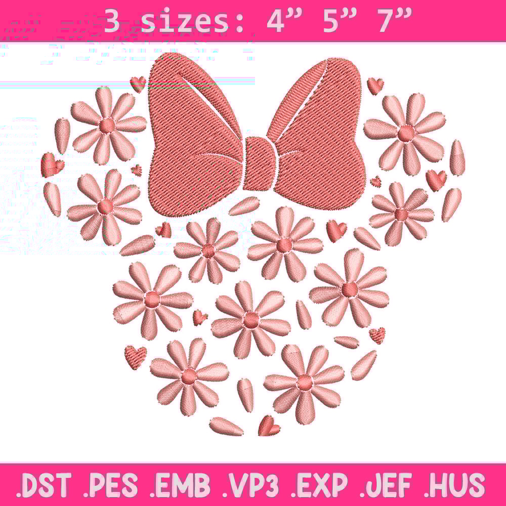 Strawberry Minnie Mouse Embroidery Design, Disney Embroidery, cartoon shirt, Embroidery File, Digital download..jpg