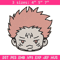 Sukuna chibi Embroidery Design, Jujutsu Embroidery, Embroidery File, Anime Embroidery, Anime shirt, Digital download.jpg