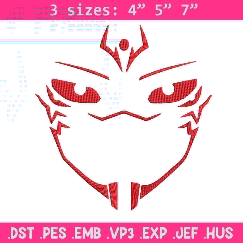 Sukuna face Embroidery Design,Jujutsu Embroidery, Embroidery File, Anime Embroidery, Anime shirt, Digital download..jpg