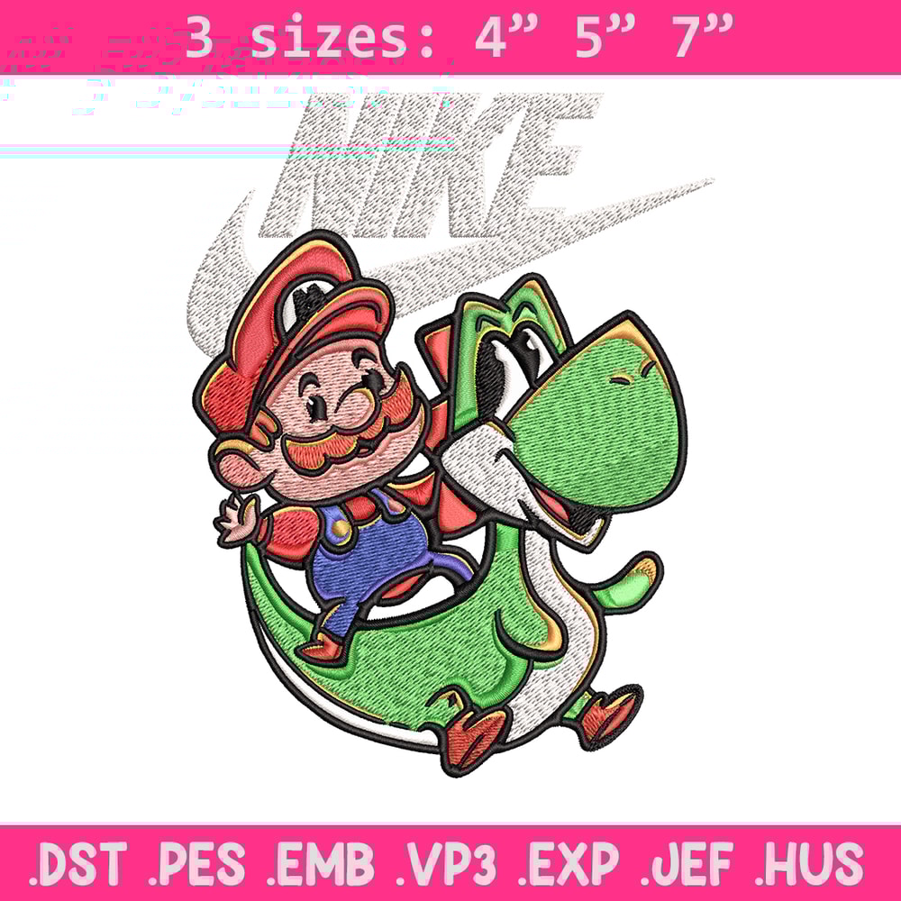 Super Mario Game Nike Embroidery design, Super Mario Game Embroidery, Nike design, Embroidery file, Instant download..jpg