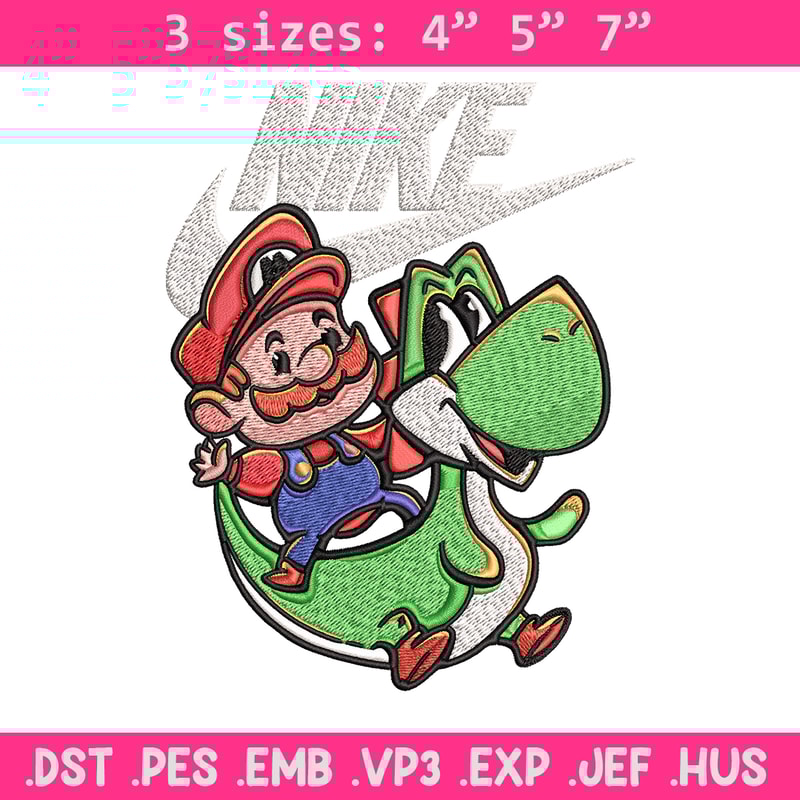 Super Mario Game Nike Embroidery design, Super Mario Game Embroidery, Nike design, Embroidery file, Instant download..jpg