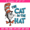 The Cat in the Hat Embroidery Design, Dr Seuss Embroidery, Embroidery File, Embroidery design, Digital download.jpg