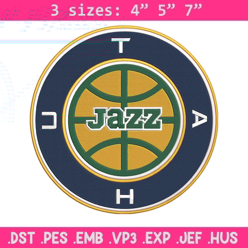 Utah Jazz logo embroidery design, NBA embroidery, Sport embroidery,Embroidery design,Logo sport embroidery.jpg