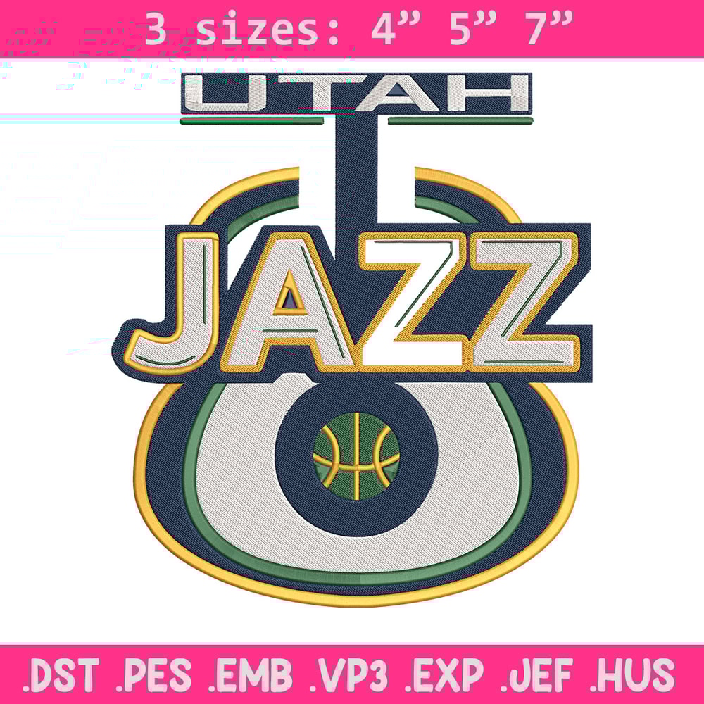 Utah Jazz logo embroidery design, NBA embroidery,Sport embroidery,Embroidery design, Logo sport embroidery.jpg
