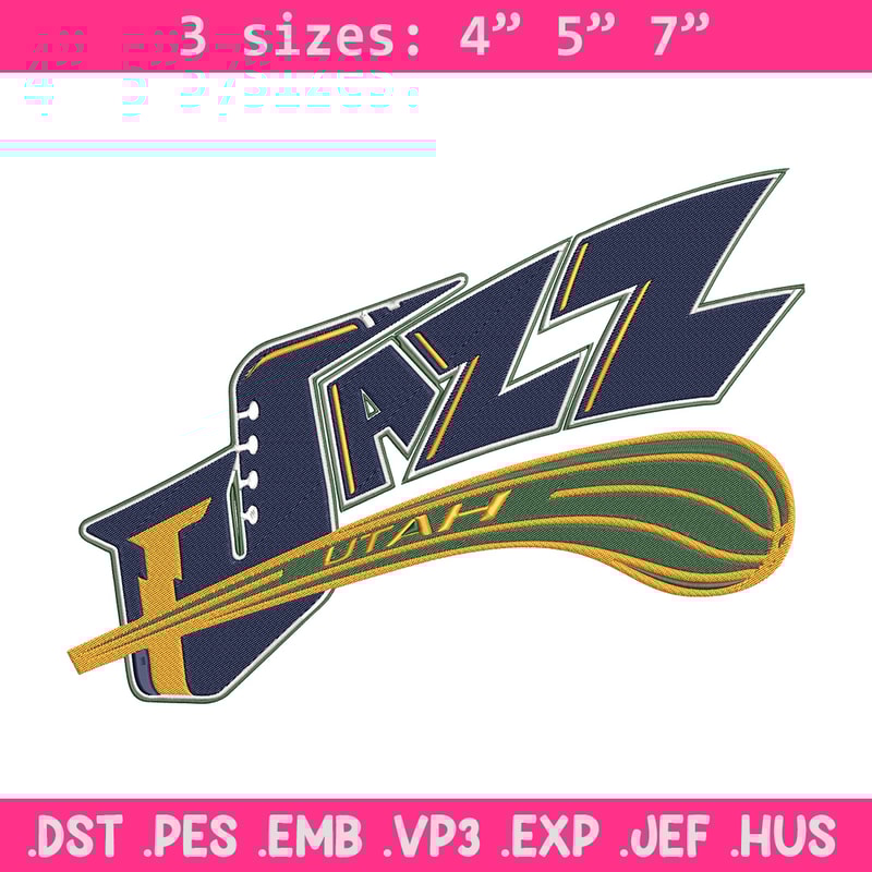 Utah Jazz logo embroidery design,NBA embroidery, Sport embroidery, Embroidery design, Logo sport embroidery..jpg