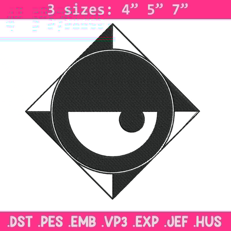 Wise Eye Embroidery Design, Spy x family Embroidery, Embroidery File, Anime Embroidery, Anime shirt, Digital download..jpg