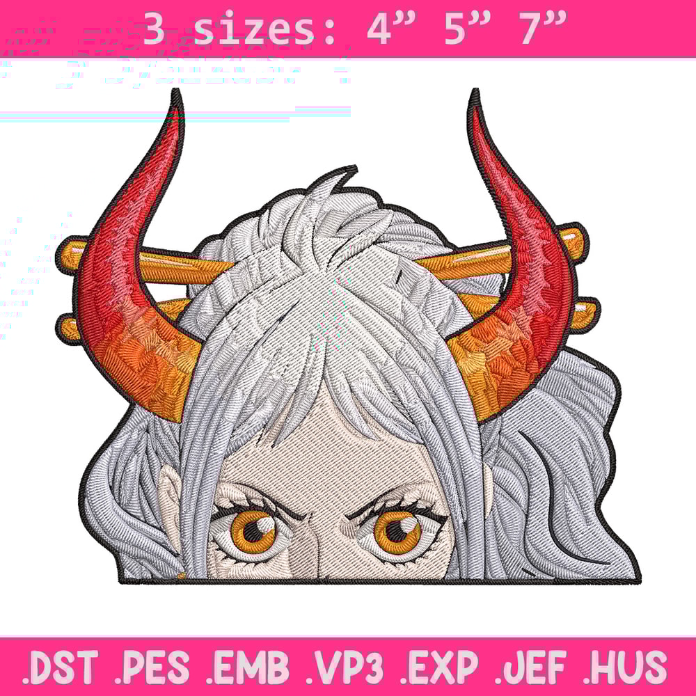 Yamato peeker Embroidery Design, One piece Embroidery, Embroidery File, Anime Embroidery,Anime shirt,Digital download.jpg