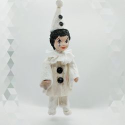 Pierrot is Pinocchio's best friend A very original and exclusive Christmas tree toy