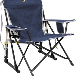 GCI Outdoor Rocker Camping Chair - Indigo Blue