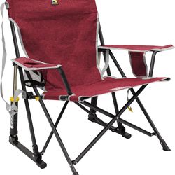 GCI Outdoor Rocker Camping Chair - Red