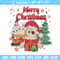 Bingo merry chrismas Embroidery Design,Bluey Embroidery, Embroidery File, Chrismas Embroidery, Digital download.jpg