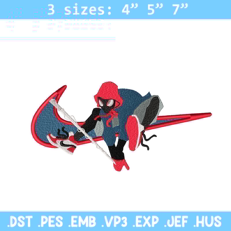 Black Spider Swoosh embroidery design, Black Spider embroidery, Nike design, Logo shirt, movie shirt, digital download.jpg