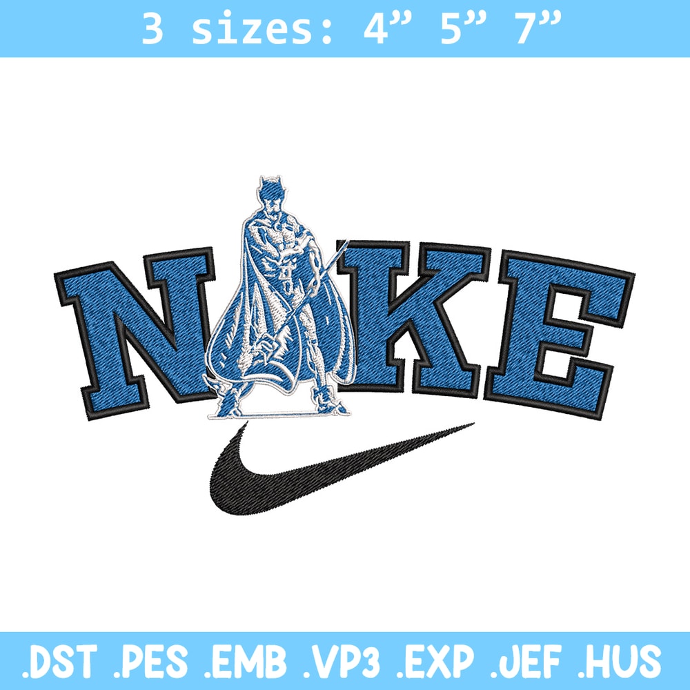 Blue Devils nike embroidery design, Sport embroidery, Nike design, Embroidery file, Embroidery shirt, Digital download.jpg