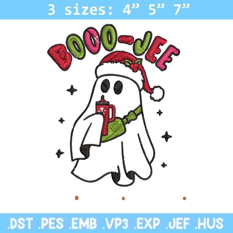 Boo jee chrismas Embroidery Design, Chrismas Embroidery, Embroidery File, Anime Embroidery, Anime shirt,Digital download.jpg