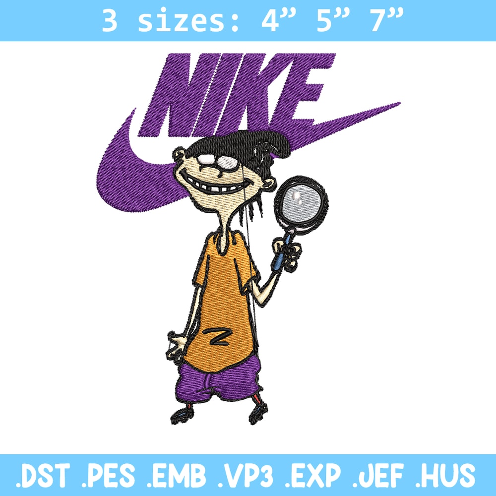 Cartoon Nike Embroidery design, Cartoon Embroidery, Nike design, Embroidery file, logo nike shirt, Instant download.jpg
