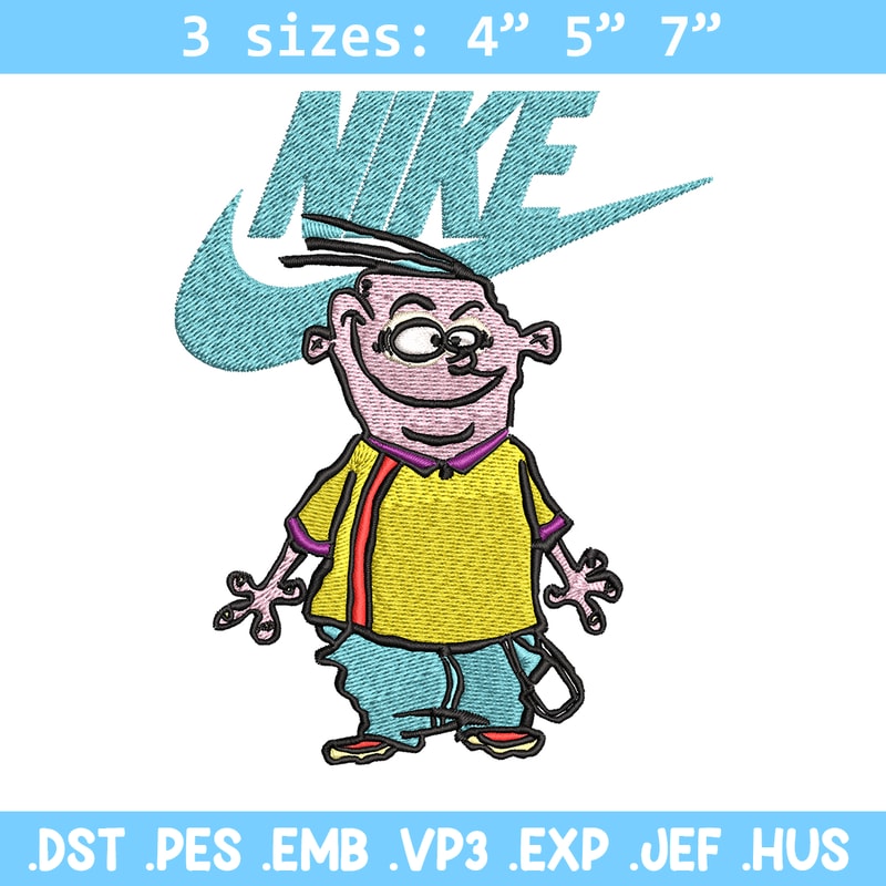 Cartoon swoosh Nike Embroidery design, Cartoon swoosh Nike Embroidery, Nike design, Embroidery file, Instant download..jpg