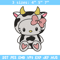 Cow Hello Kitty Embroidery Design, Hello Kitty Embroidery, Embroidery File, Cartoon shirt, Digital download..jpg