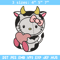 Cow Hello Kitty With Heart Embroidery Design, Hello Kitty Embroidery, Embroidery File, Cartoon shirt, Digital download..jpg