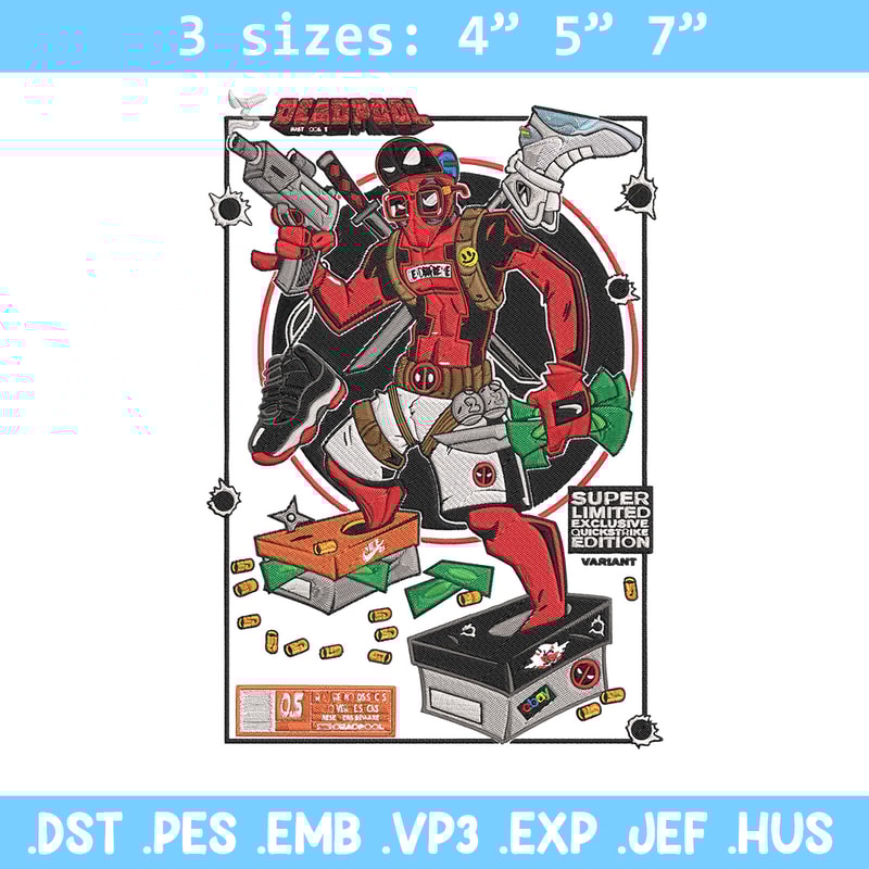 Deadpool poster Embroidery Design, Deadpool Embroidery, Embroidery File, Anime Embroidery, Anime shirt, Digital download..jpg