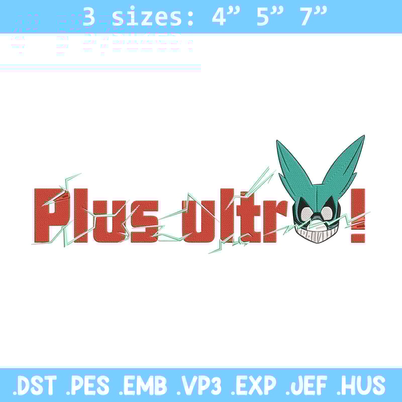 Deku logo Embroidery Design, My hero academia Embroidery, Embroidery File, Anime Embroidery,Anime shirt,Digital download.jpg