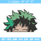 Deku Peek Embroidery Design, Mha Embroidery, Embroidery File, Anime Embroidery, Anime shirt, Digital download..jpg