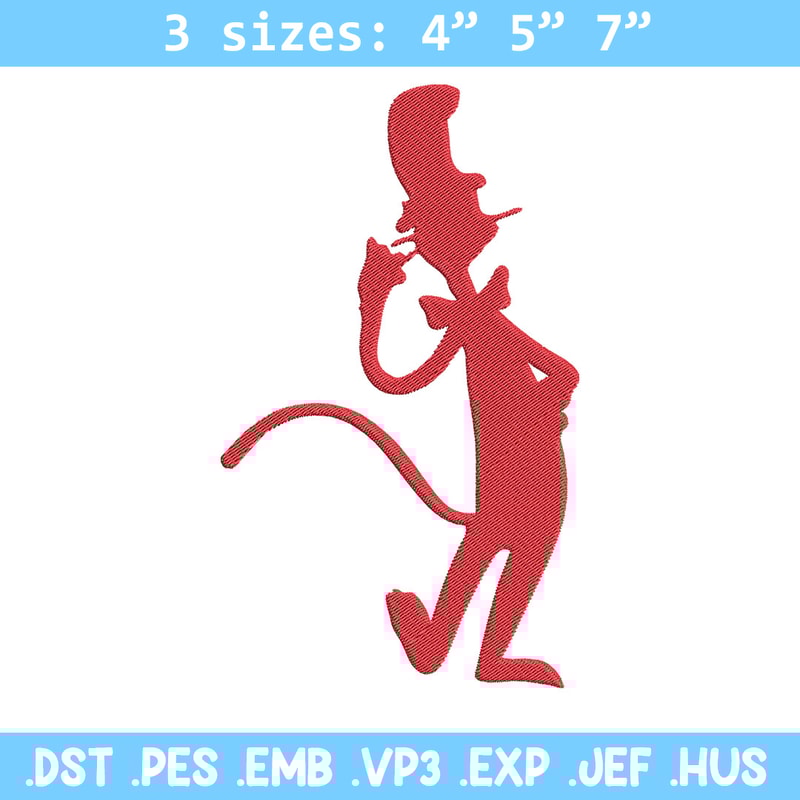 Dr Seuss Logo Embroidery Design, Dr Seuss Embroidery, Embroidery design, Embroidery File, Digital download..jpg