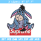 Eeyore Supreme Embroidery design, Eeyore Supreme Embroidery, cartoon design, Embroidery File, Instant download..jpg