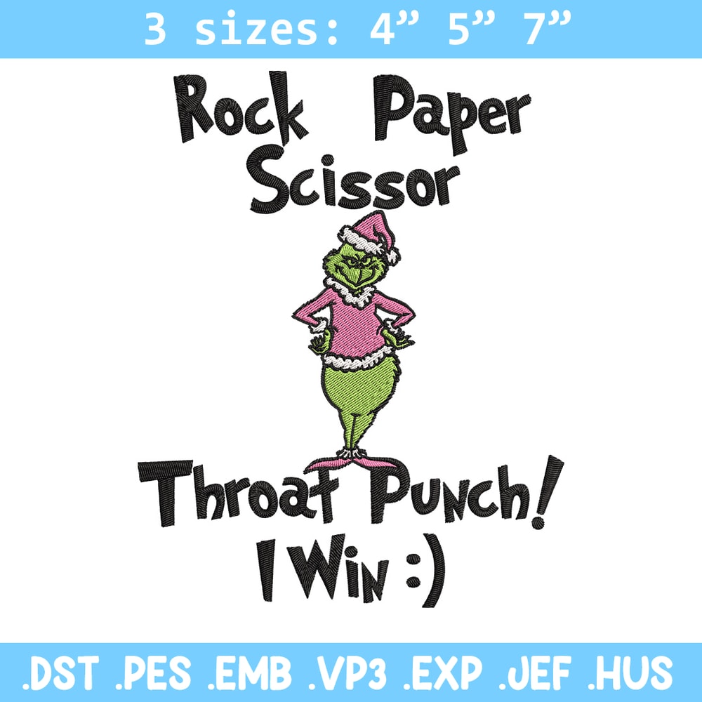 Grinch Embroidery Design, Grinch Embroidery, Embroidery File, Chrismas Embroidery, Anime shirt, Digital download.jpg