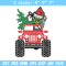 Grinch Jeep Christmas Embroidery design, Grinch Christmas Embroidery, logo design, Embroidery File, Digital download..jpg