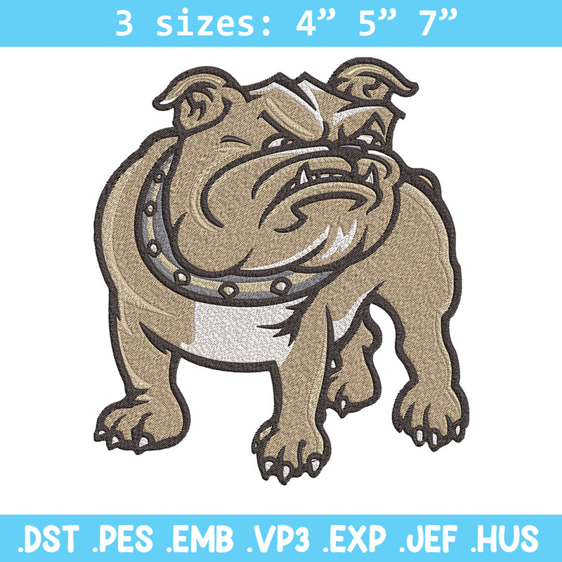 Azalea Bulldogs logo embroidery design, Football embroidery, Sport embroidery, logo sport embroidery,Embroidery design.jpg