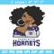 Charlotte Hornets girl embroidery design, NBA embroidery, Sport embroidery, Embroidery design, Logo sport embroidery..jpg