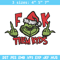 Grinch Fuck Them Kids Embroidery design, Grinch christmas Embroidery, Grinch design, Embroidery File, Instant download..jpg