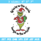 Grinchy Embroidery Design, Grinch Embroidery, Embroidery File, Chrismas Embroidery, Anime shirt, Digital download..jpg