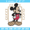 Gucci Mickey Mouse Embroidery design, Gucci Embroidery, Disney design, Embroidery File, cartoon shirt, Instant download..jpg