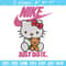Hello kitty Nike Embroidery design, Hello kitty Embroidery, Nike design, Embroidery file, cartoon logo. Instant download.jpg