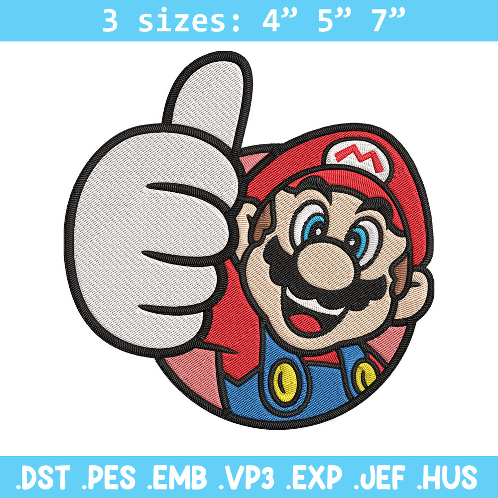Super Mario Bros Embroidery Design, Mario Embroidery, Embroidery File, logo shirt, Embroidery design, Digital download..jpg