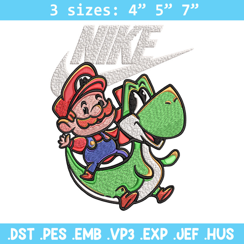 Super Mario Game Nike Embroidery design, Super Mario Game Embroidery, Nike design, Embroidery file, Instant download..jpg