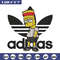Bart adidas Embroidery Design, Adidas Embroidery, Embroidery File, Brand Embroidery, Logo shirt, Digital download.jpg
