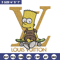 Bart simpson lv Embroidery Design, LV Embroidery, Embroidery File, Logo shirt, Sport Embroidery, Digital download.jpg