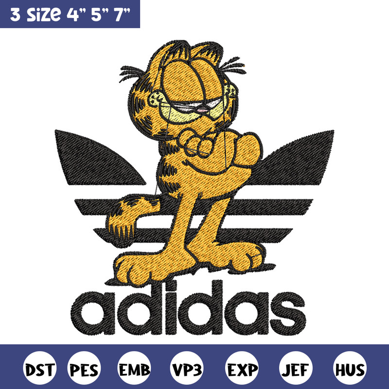 Cartoon cat adidas Embroidery Design, Adidas Embroidery, Brand Embroidery, Embroidery File,Logo shirt,Digital download.jpg
