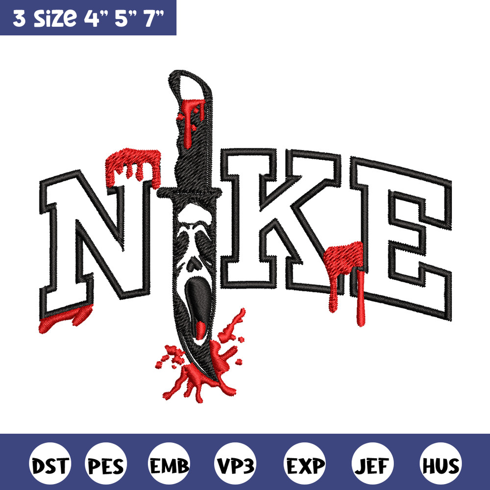 Ghost Face Nike Embroidery design, Ghost Face Nike Embroidery, Embroidery File, Nike design, Digital download..jpg