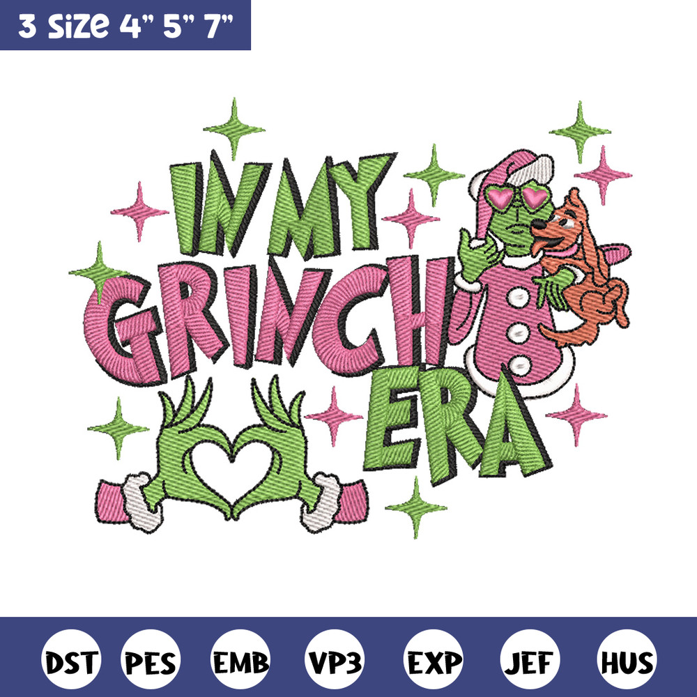 Grinch era embroidery design,Grinch embroidery, Chrismas design, Embroidery shirt, Embroidery file, Digital download.jpg