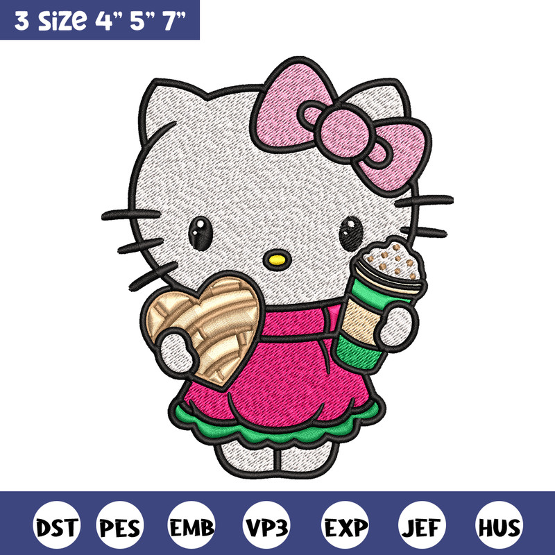 Hallokitty Embroidery design, Hallokitty Embroidery, cartoon design, Embroidery File, cartoon shirt, Digital download..jpg